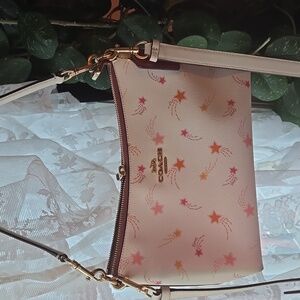 Coach White Star-Patterned Women's Bag